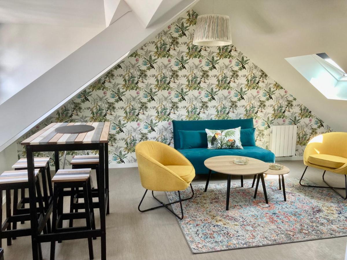 Les Mots Bleus Apartment Dinard Bagian luar foto
